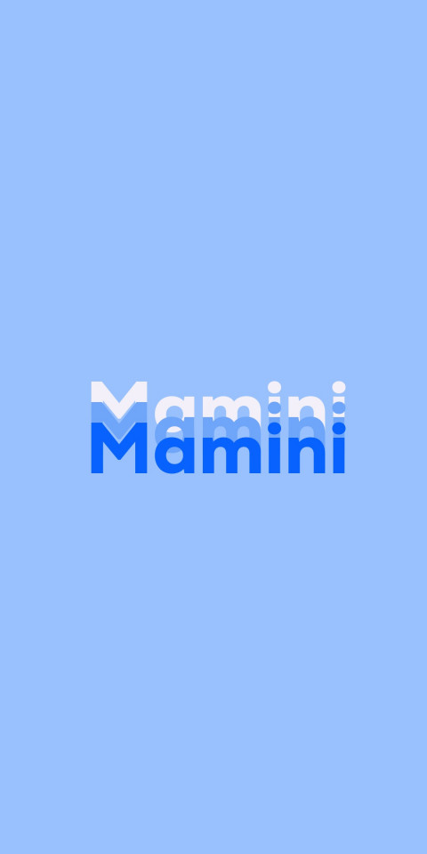 Free photo of Name DP: Mamini