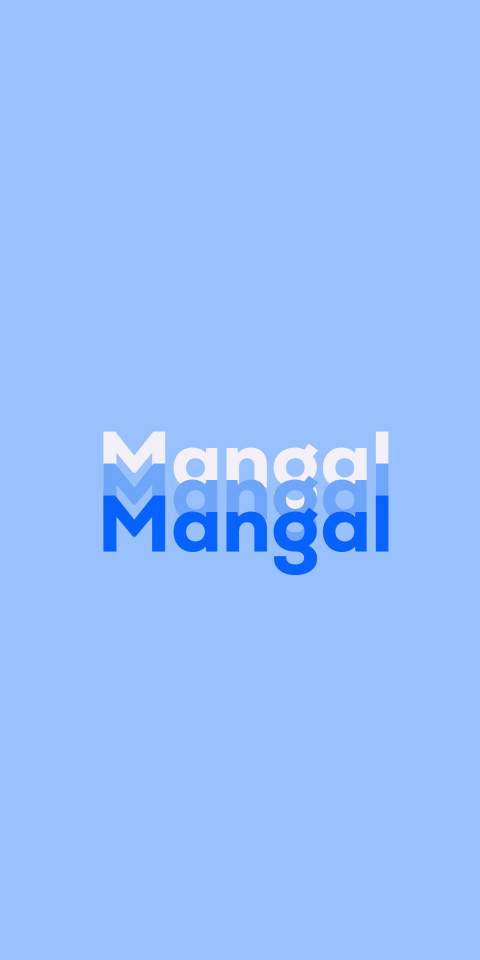 Free photo of Name DP: Mangal