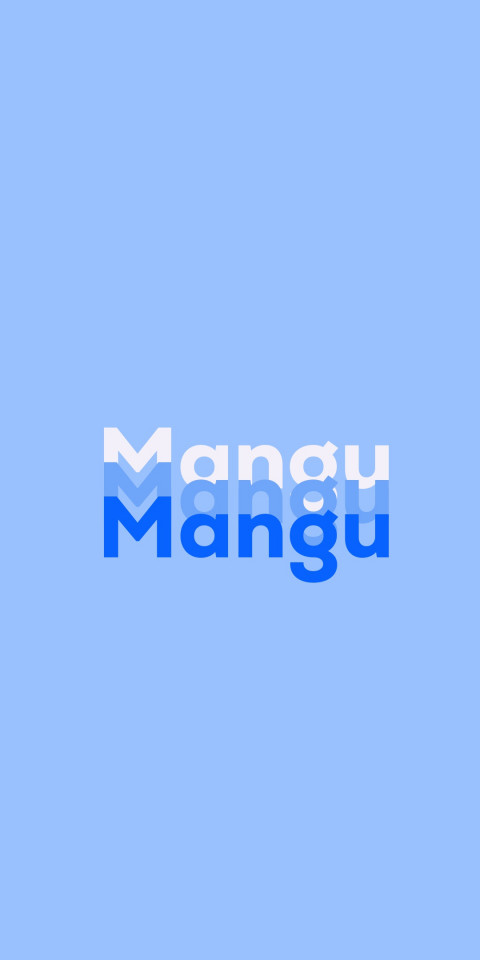 Free photo of Name DP: Mangu