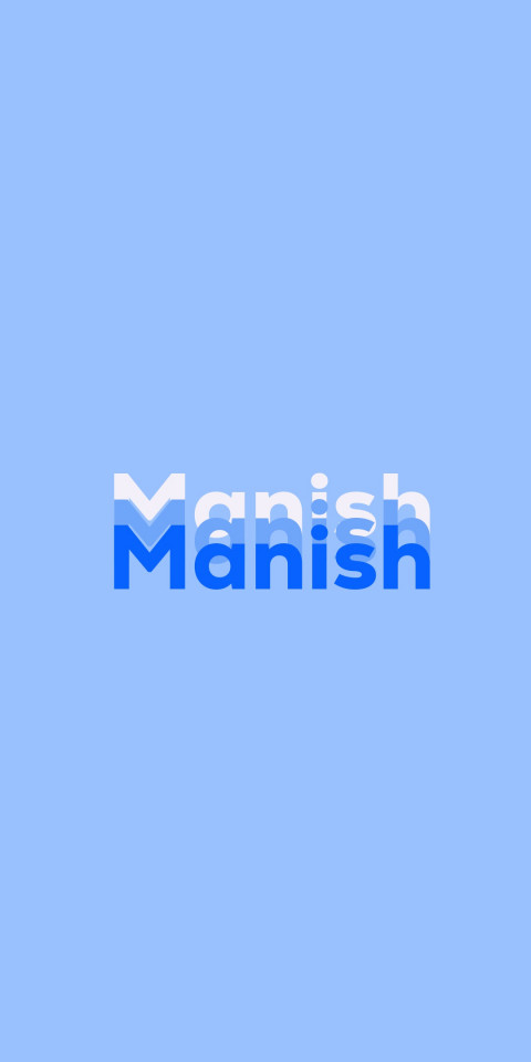 Free photo of Name DP: Manish