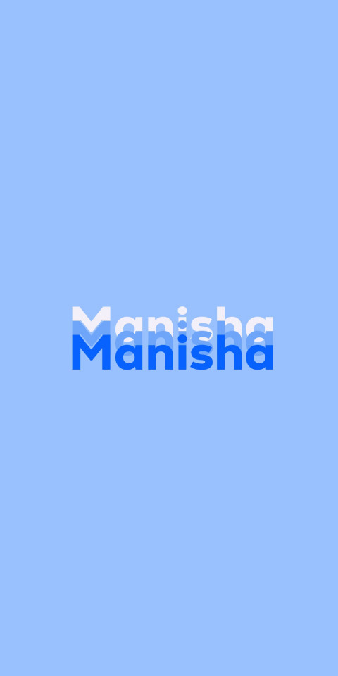 Free photo of Name DP: Manisha