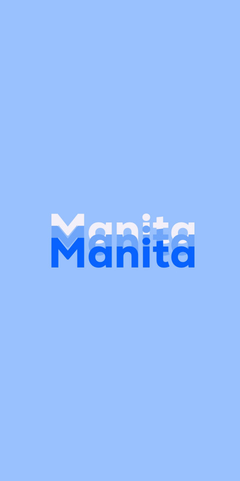 Free photo of Name DP: Manita