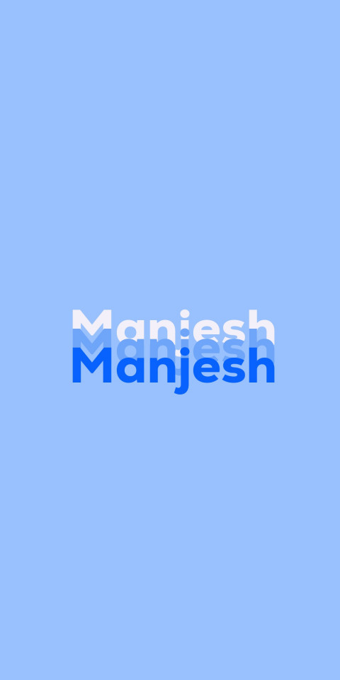 Free photo of Name DP: Manjesh