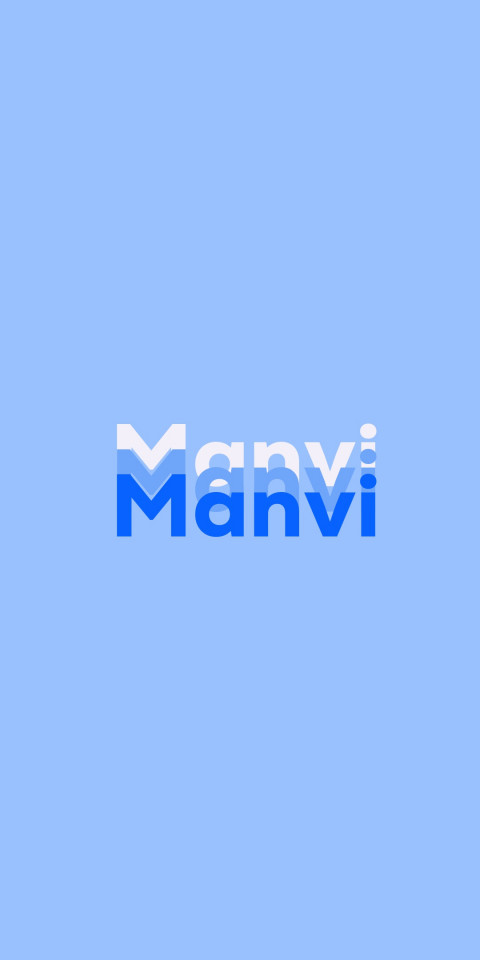 Free photo of Name DP: Manvi