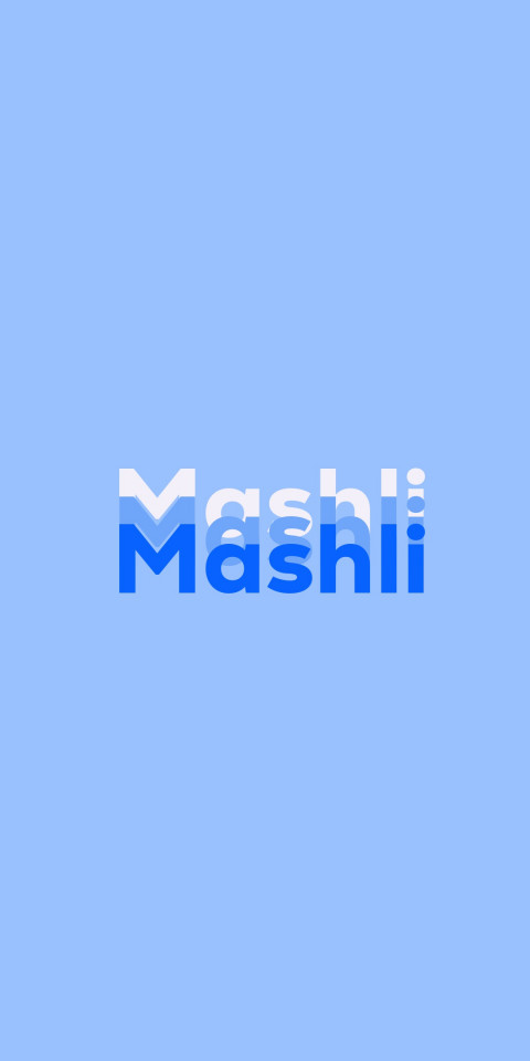 Free photo of Name DP: Mashli