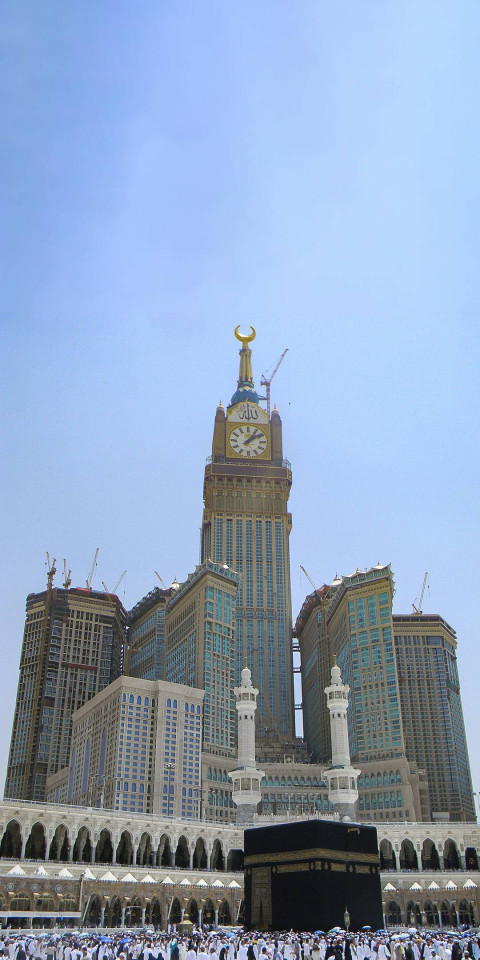 Free photo of Masjid al-Haram and Clock Tower