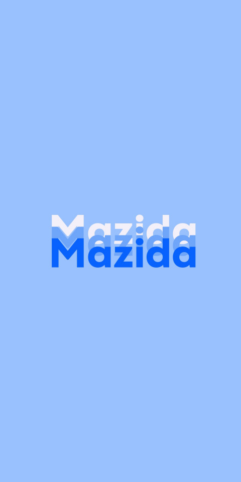 Free photo of Name DP: Mazida