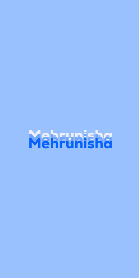 Free photo of Name DP: Mehrunisha