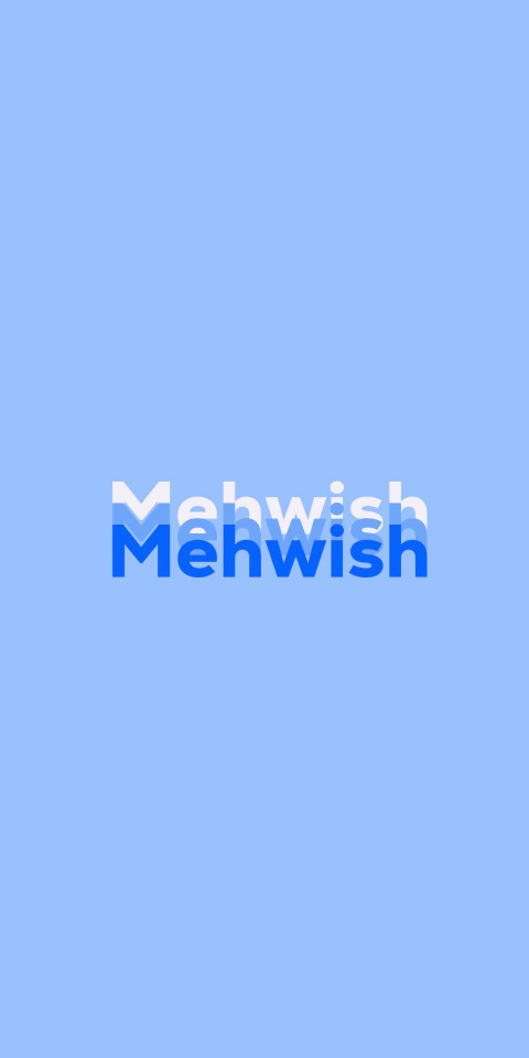 Free photo of Name DP: Mehwish