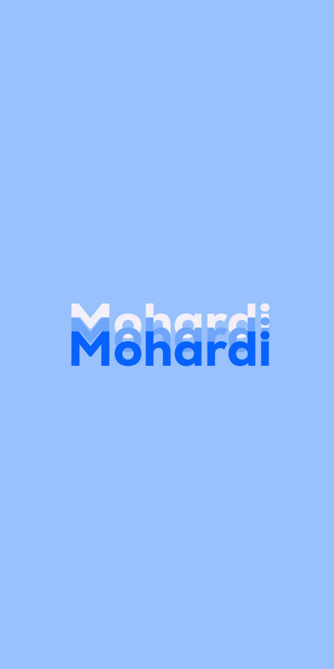 Free photo of Name DP: Mohardi