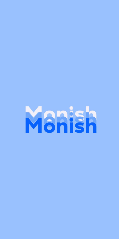Free photo of Name DP: Monish