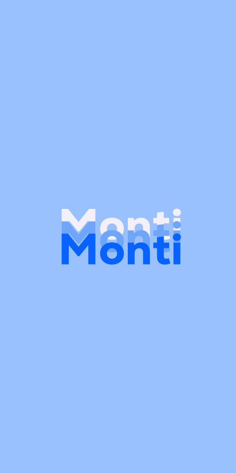 Free photo of Name DP: Monti