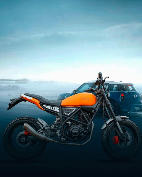 Free photo of Motorcycle Stunning Picsart CB Editing Background