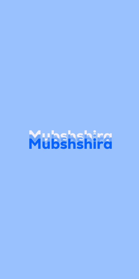 Free photo of Name DP: Mubshshira