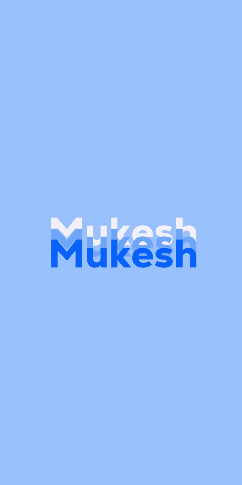 Free photo of Name DP: Mukesh