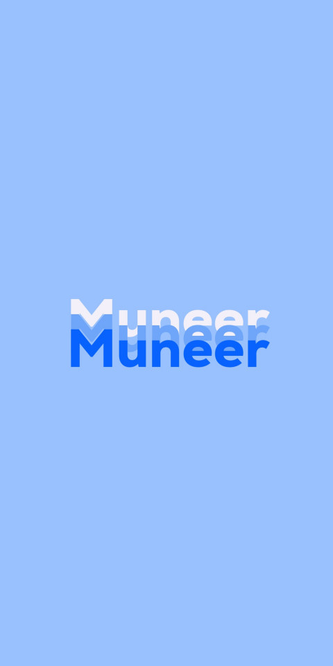 Free photo of Name DP: Muneer