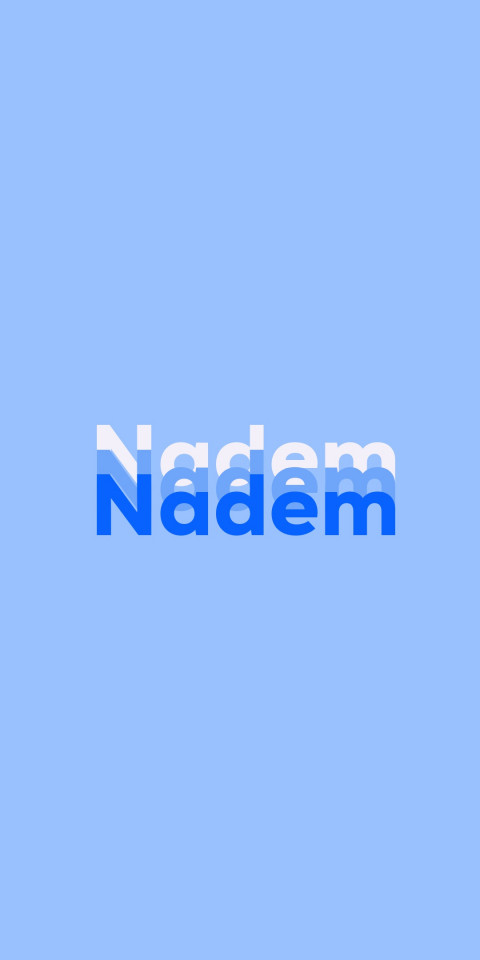 Free photo of Name DP: Nadem