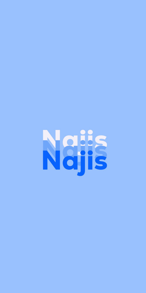 Free photo of Name DP: Najis