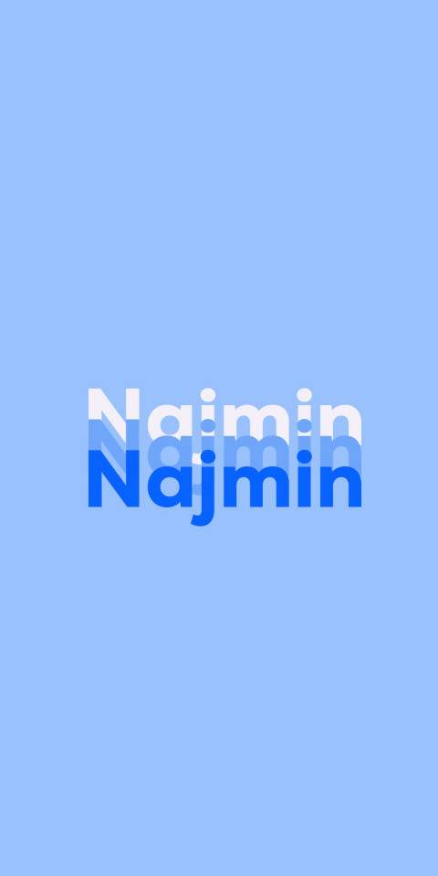 Free photo of Name DP: Najmin