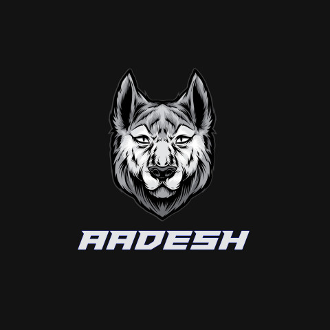 Free photo of Name DP: aadesh