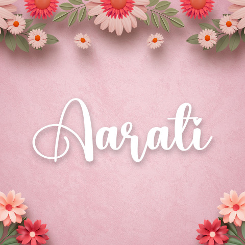 Free photo of Name DP: aarati