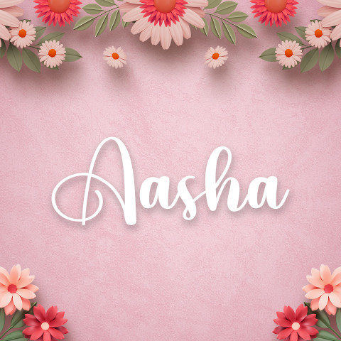 Free photo of Name DP: aasha