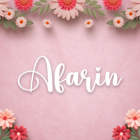 Free photo of Name DP: afarin