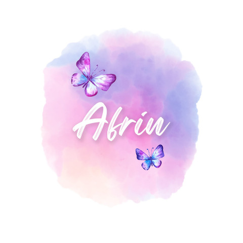 Free photo of Name DP: afrin