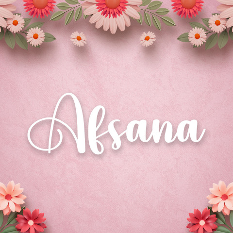Free photo of Name DP: afsana