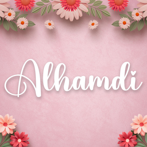 Free photo of Name DP: alhamdi