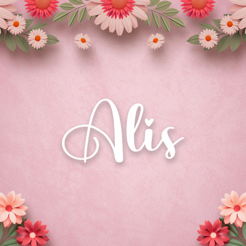 Free photo of Name DP: alis