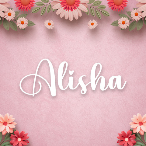 Free photo of Name DP: alisha