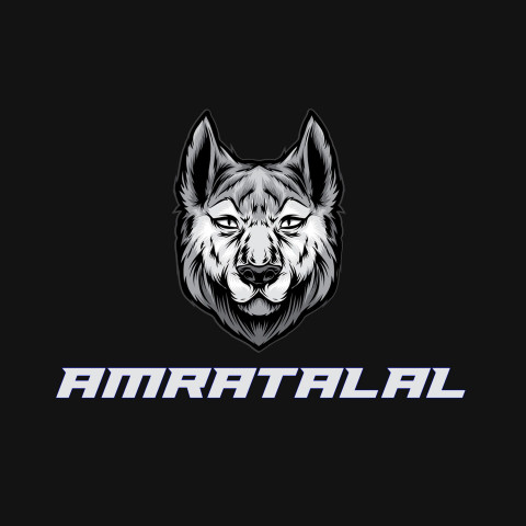 Free photo of Name DP: amratalal