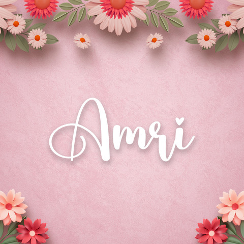 Free photo of Name DP: amri