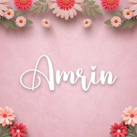 Free photo of Name DP: amrin