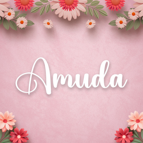 Free photo of Name DP: amuda