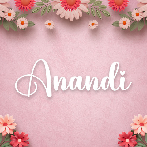 Free photo of Name DP: anandi