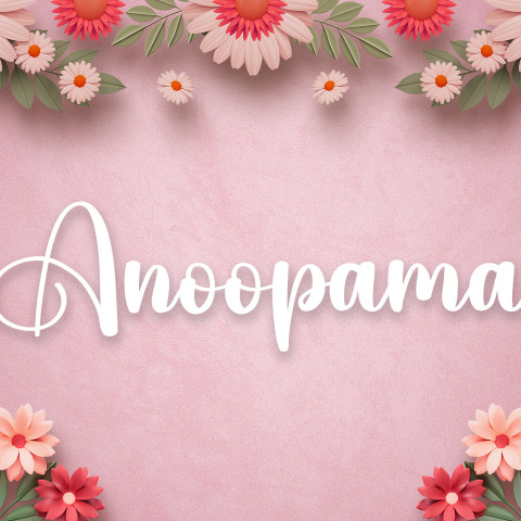 Free photo of Name DP: anoopama