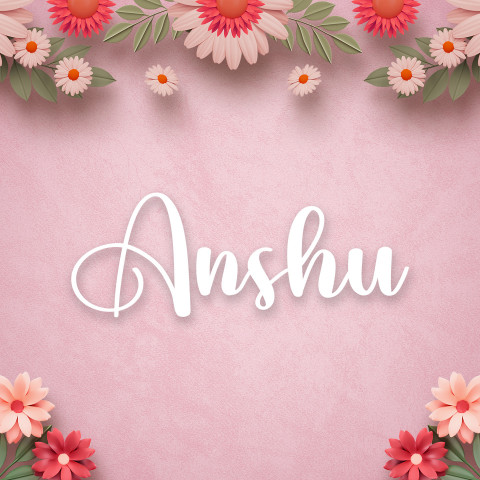 Free photo of Name DP: anshu