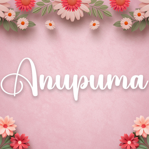 Free photo of Name DP: anupuma