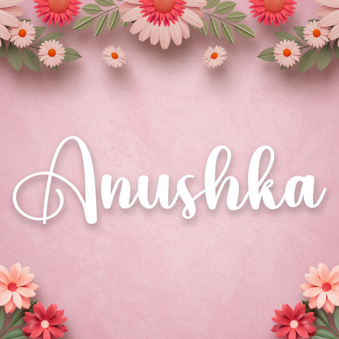 Free photo of Name DP: anushka