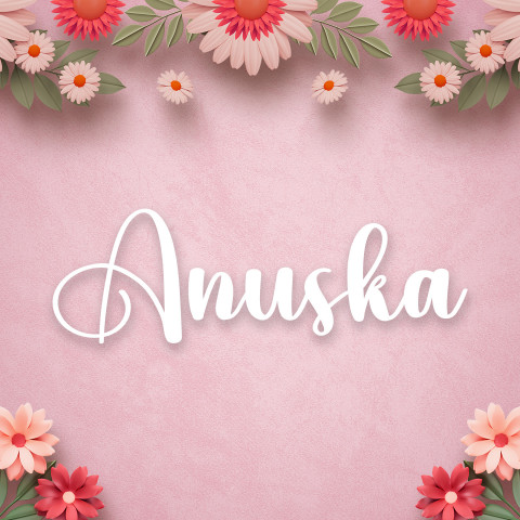 Free photo of Name DP: anuska