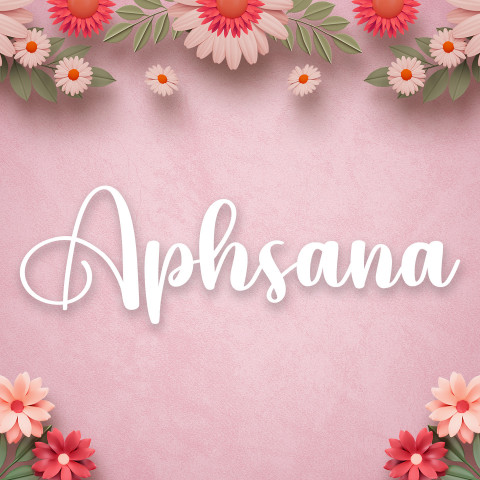 Free photo of Name DP: aphsana