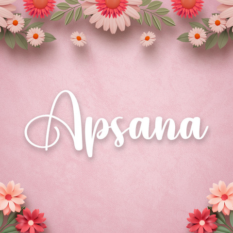 Free photo of Name DP: apsana