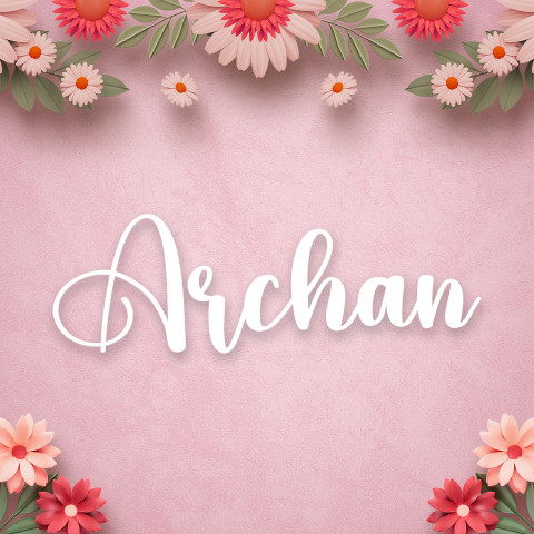 Free photo of Name DP: archan