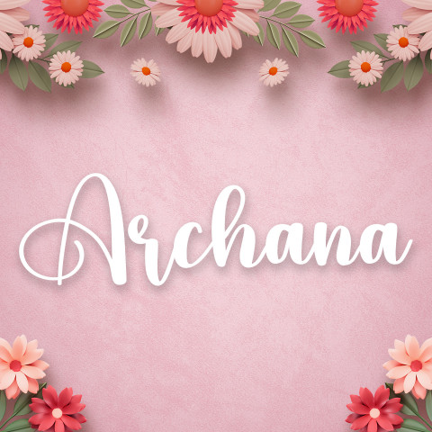 Free photo of Name DP: archana