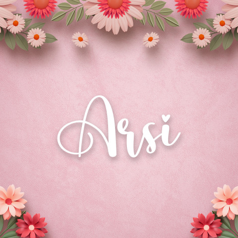 Free photo of Name DP: arsi