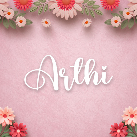 Free photo of Name DP: arthi