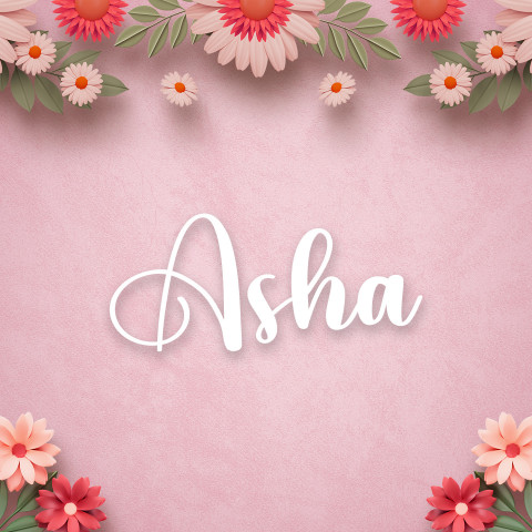 Free photo of Name DP: asha