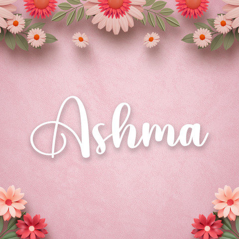 Free photo of Name DP: ashma